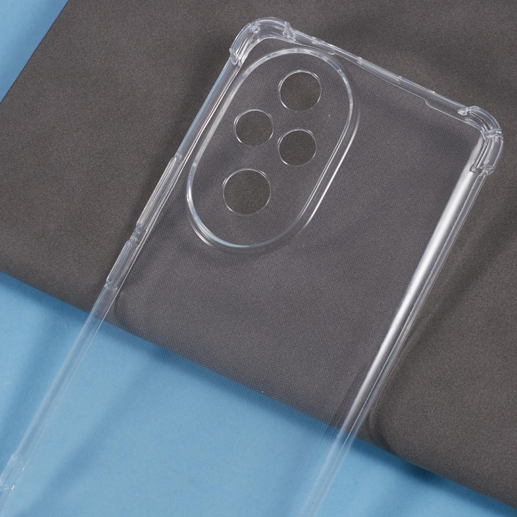 For Honor 200 Pro 5G Transparent Case Anti-Scratch TPU Phone Cover