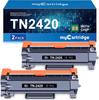 Compatible Toner - ABIESSENCE - TN-2420 - 2 Cartridges - 3000 Pages - Black