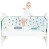 2024 Cotton Baby Bedding Set - Anti-Collision & Anti-Fall Bed Bumper for All Seasons