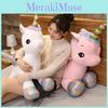 Adorable Pink And White Unicorn Plush Toy For Cozy Sleeping And Birthday Gifts For Girls