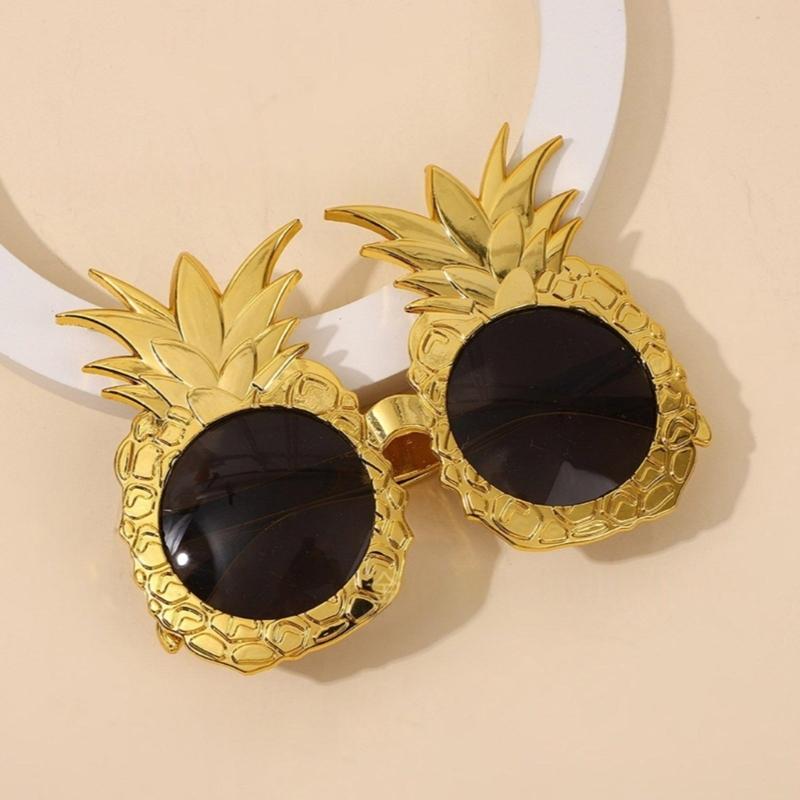 Fashion Tropical Fruit Patterned Glasses For Role Play Event Outdoor Activities And Daily Fashion Accessories