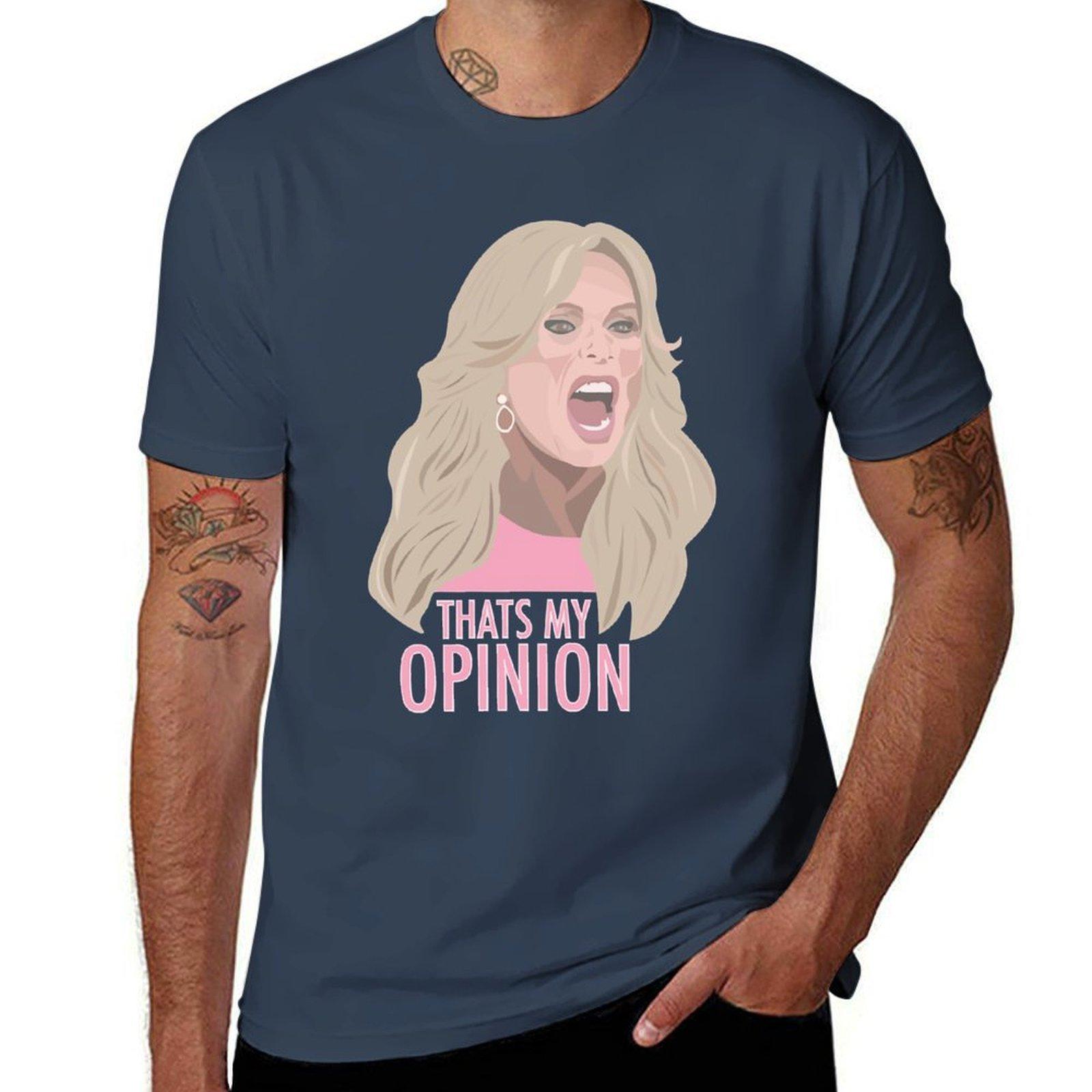 Great Model Unisexs Unisexs Tamra Judge Thats My Opinion Gift Movie Fans Tshirt Comfortable Workout Short Sleeve Shirt S