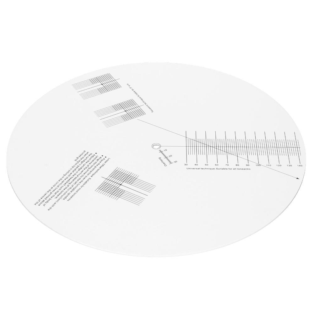 Double-sided Function Stroboscope Disc Strobe Disc Mat for Turntable Maintenance
