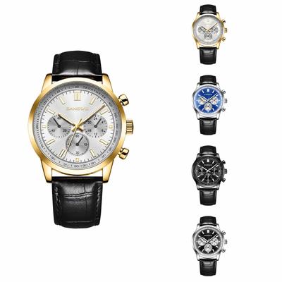 Men's Waterproof Luminous Running Alarm Clock Watch