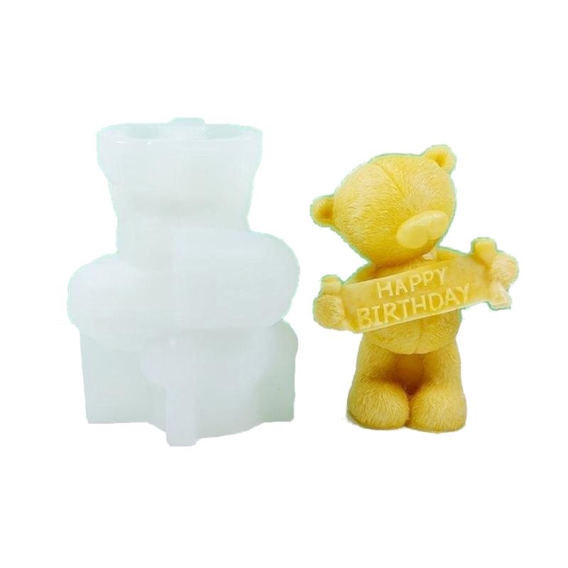 DIY Castings Moulds Cylinders Candle Mould Silicone Craft Pendants 3D Cylinders Candle Molds Candle Decorations Moulds