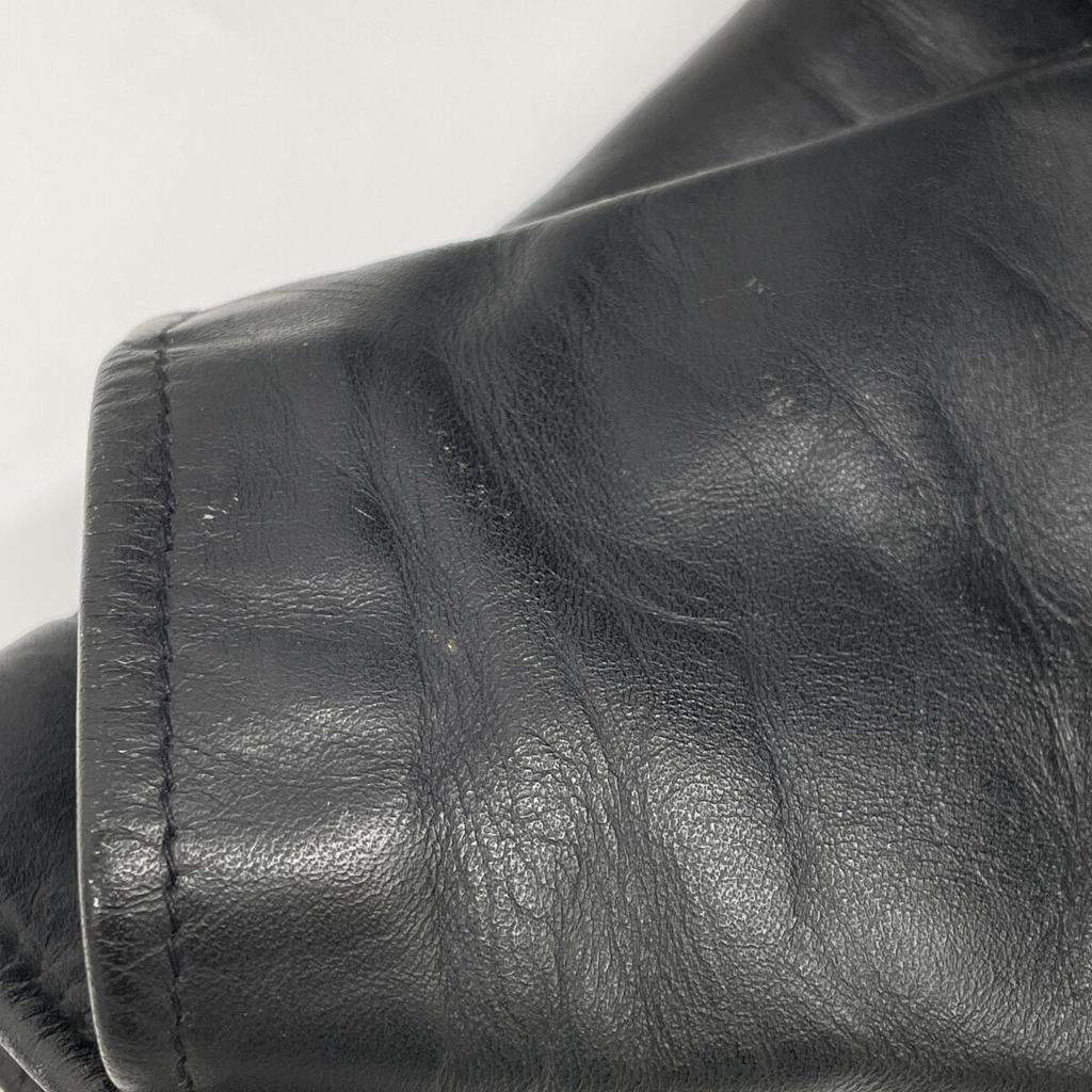 SCHOTT 641 Single Rider's Jacket with Bore Liner Jacket 38 blackUsed