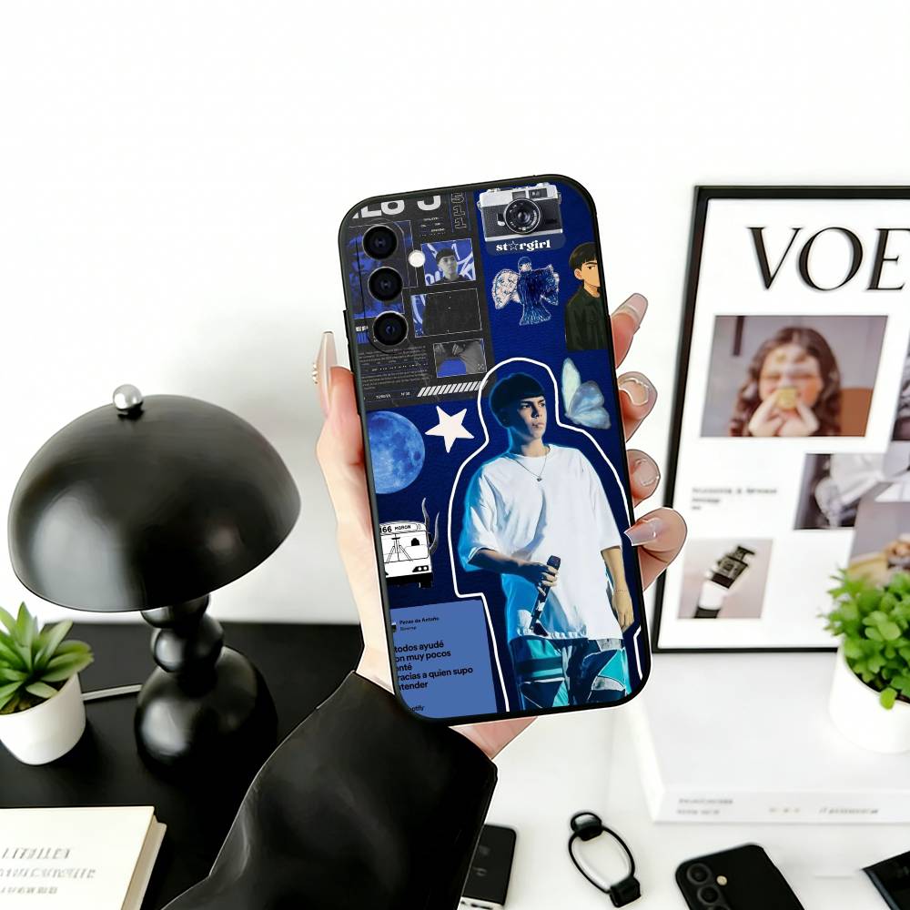 M-Milo J Phone Case For Samsung Galaxy A73,A72,A71,A70,A53,A52,A51,Others Soft Black Cover