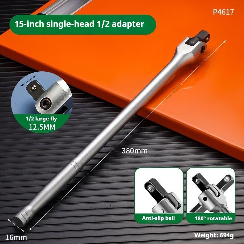 11inch Heavy-Duty 1/1-1/8 F-Type Socket Wrench, Extended Labor-Saving Universal Torque Booster, Auto Repair Workshop Tool