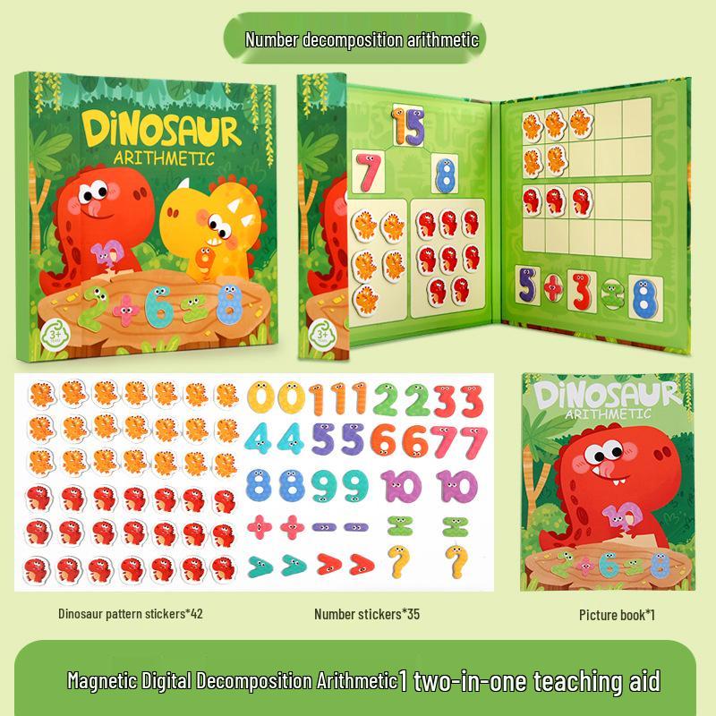 Magnetic Alphabet Puzzle & Book Set for Early English Learning