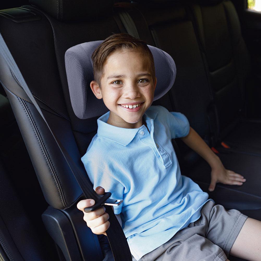 Multifunctional Car Pillow Neck Rest Cushion Height Adjustable U Shaped Car Sleeping Pillow Invisible Zipper Design for