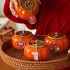 Persimmon Home Decor Set: Perfect Housewarming Gift and Moving Ceremony Ornament.