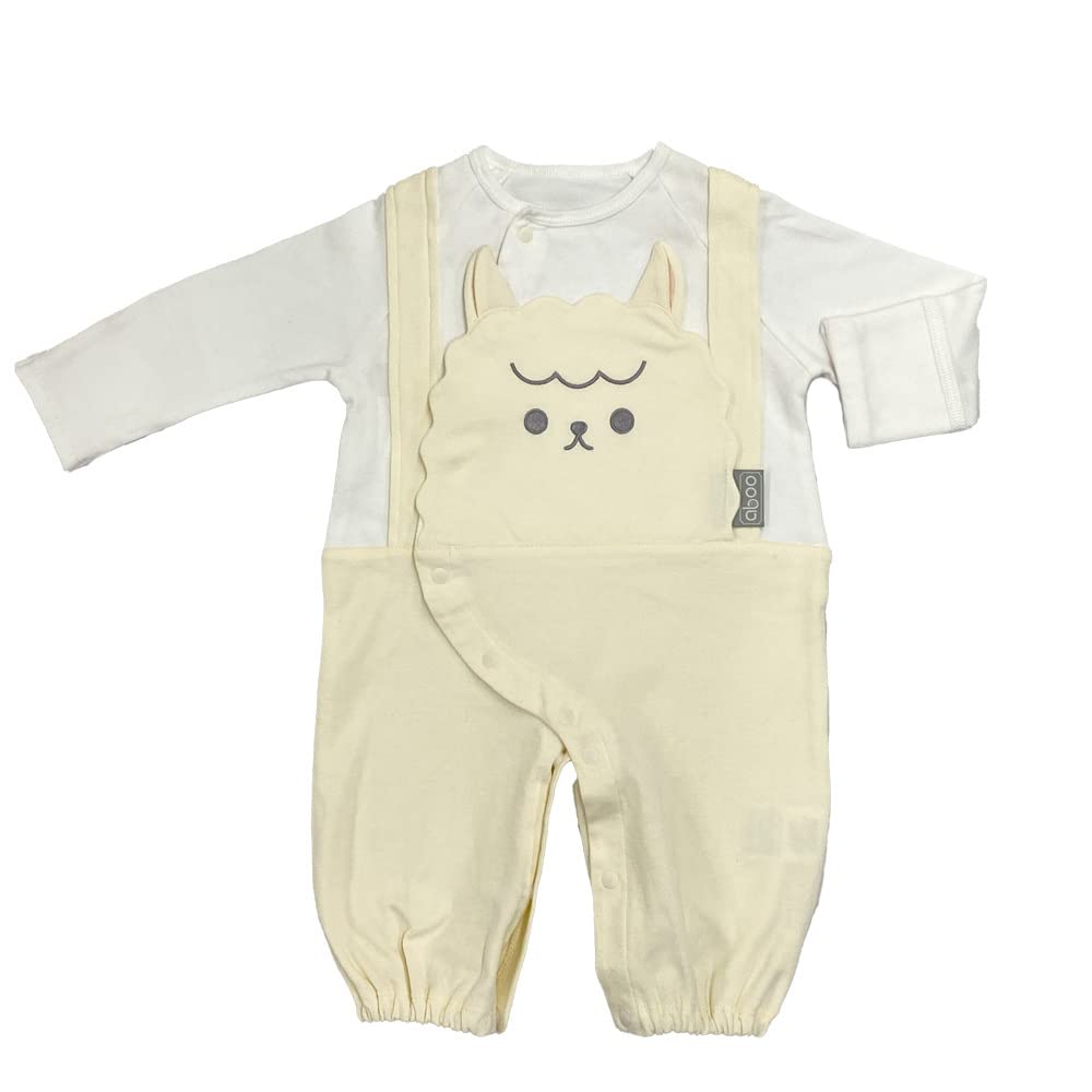 

Abu 2way All Dress All Coverall Замена кнопок в промежности с рисунком животных Защита от царапин Хлопковая детская одежда в коробке Подарок для новорожденного ребенка Подарок [aboo] 100%