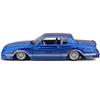 Maisto 1/24 Scale Chevrolet Monte Carlo 1986 Blue Custom Lowriders Series / Diecast Model Car, Finished Product 32542