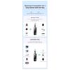 2 In 1 Wireless Bluetooth 5.3 Receiver Transmitter Adapter 3.5mm TF Jack For Car Music Audio Aux Headphones Reciever Handsfree