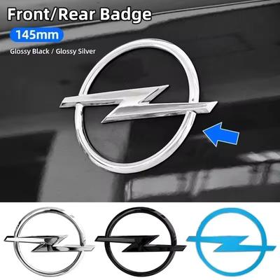 1pcs 3D Silver/black for CORSA Car Letter Emblem Front Hood Rear Tailgate Trunk Badge Sticker Decal Styling Auto Accessories