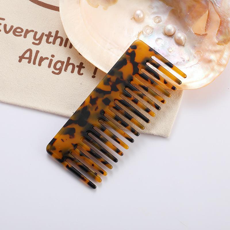 

Большая Зубчатая Вилка Головной Убор Расческа Европейская Американская Уксусная Доска Прямые Волосы Простая Ретро Девушка Антистатическая