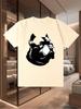 Men's 100% Pure Cotton Short Sleeved T Shirt in Pure White Which Is Slightly Elastic and Versatile
