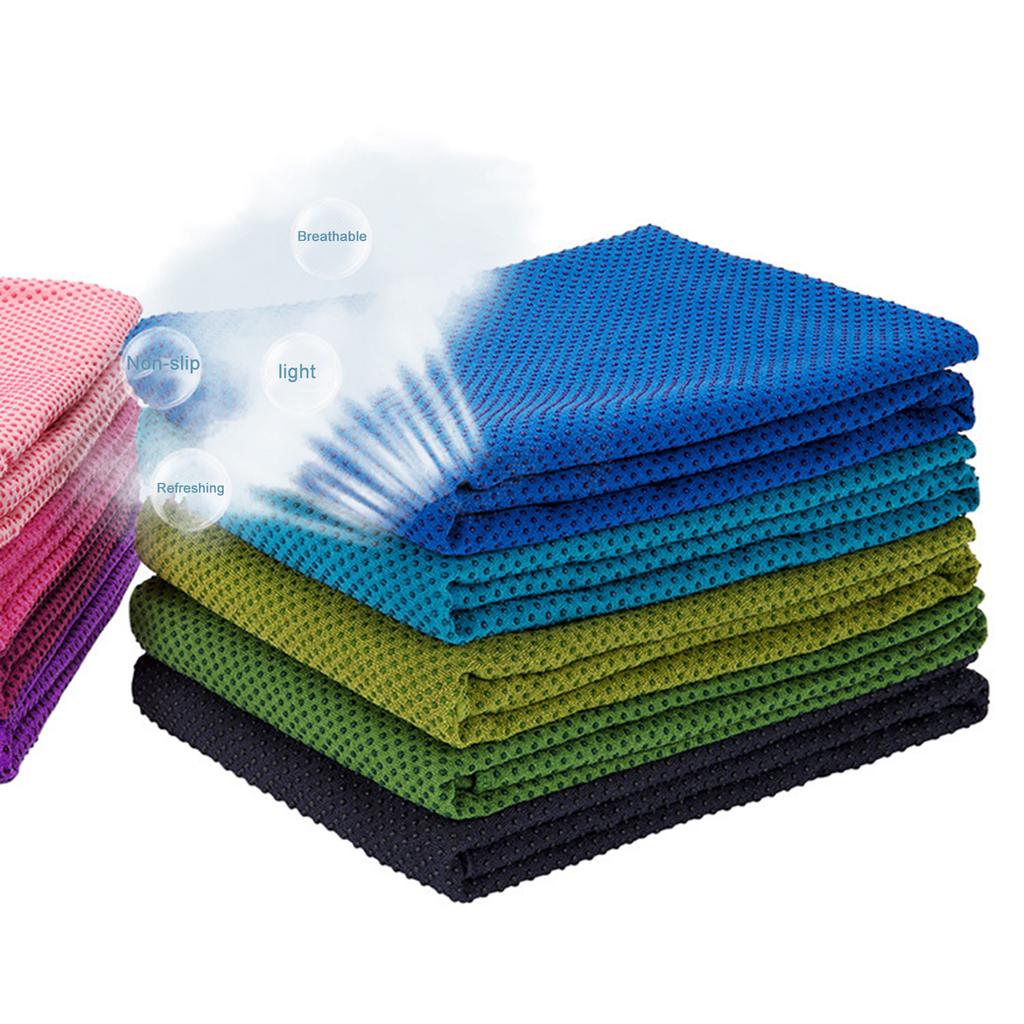 Microfiber   Towel Skin-friendly Sweat-absorbent Anti-skid Machine Washable   Classes Towel with Carry Bag