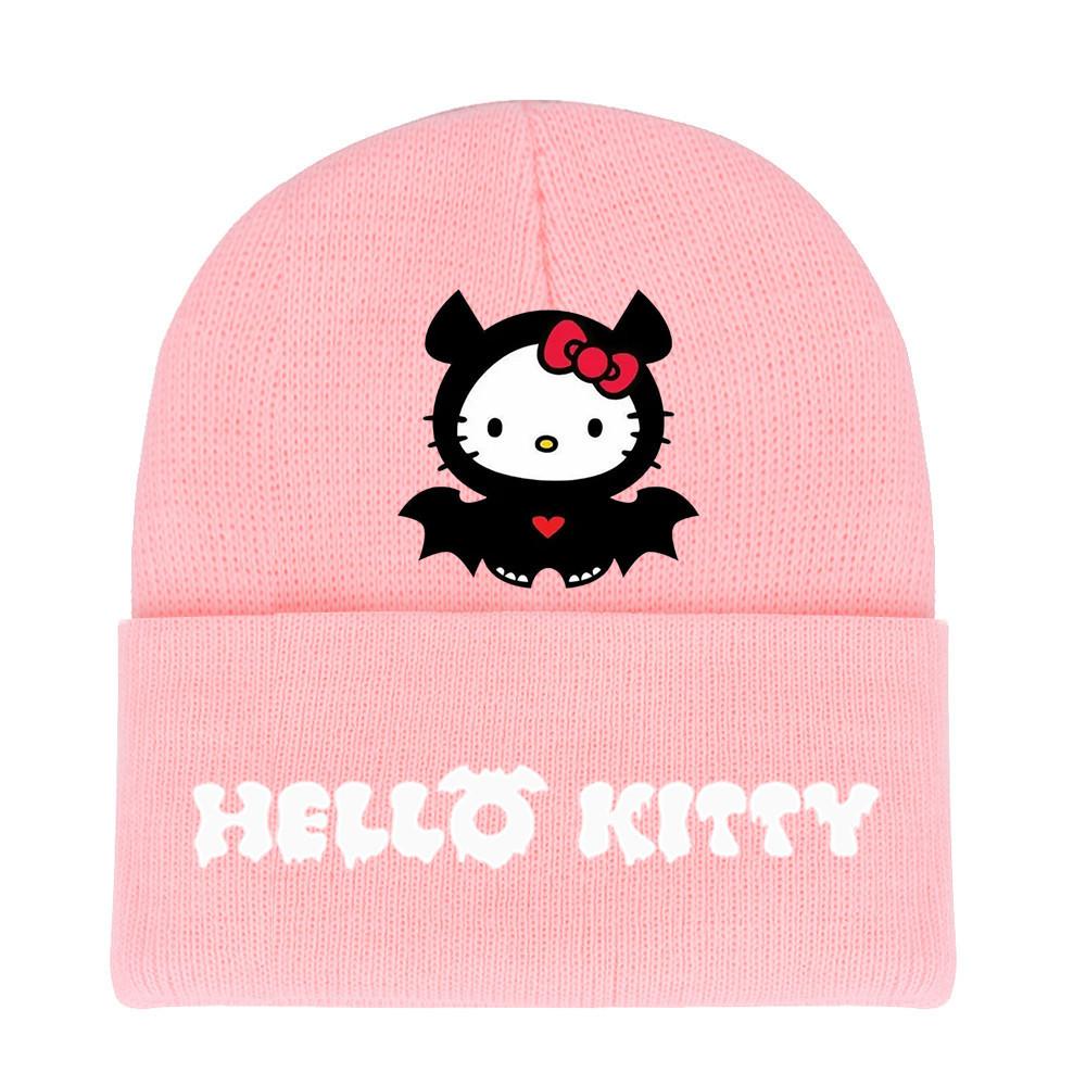 Halloween Printed Knit Cap For Winter Teens And Cartoon Enthusiasts