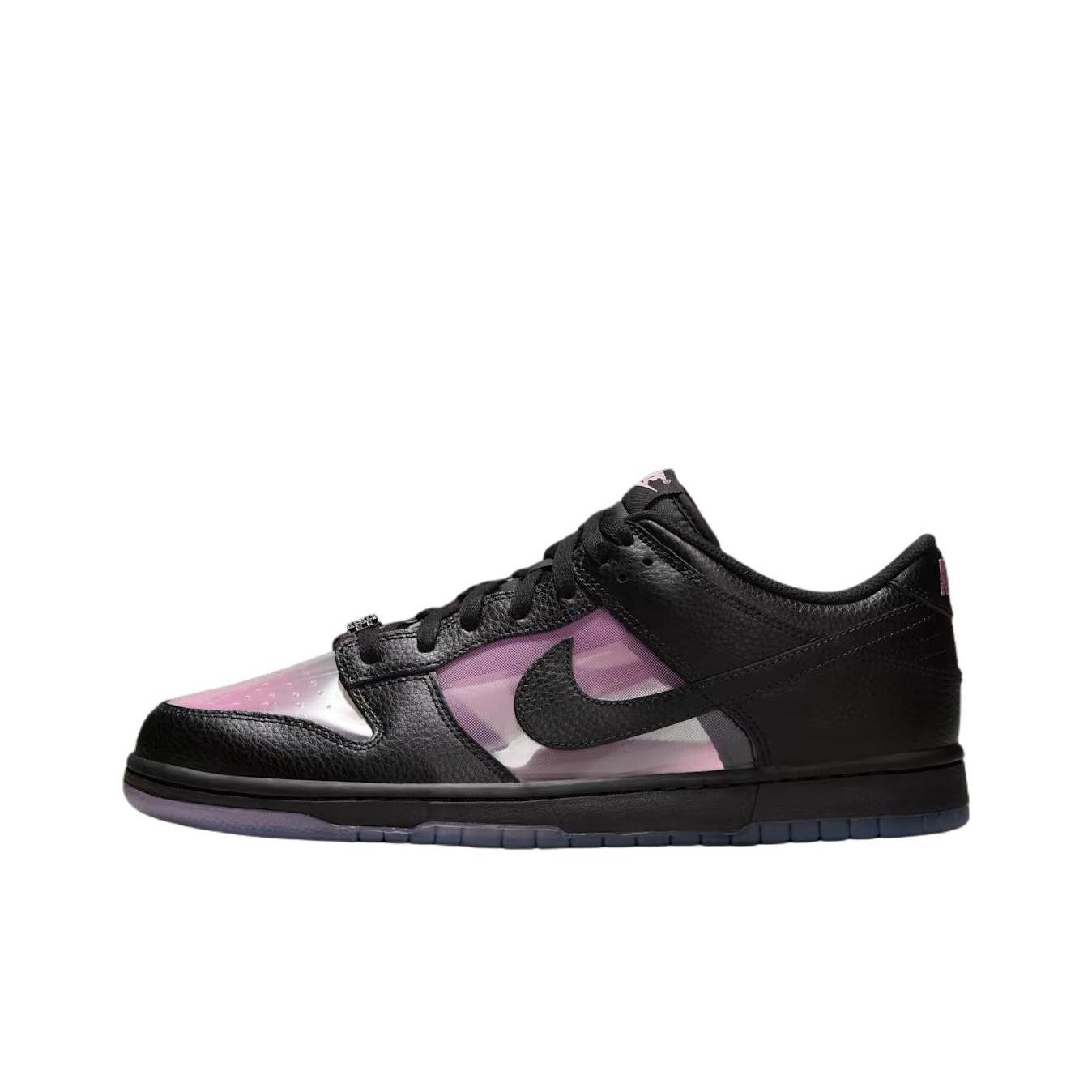 Nike Dunk Low Black Pink Rise