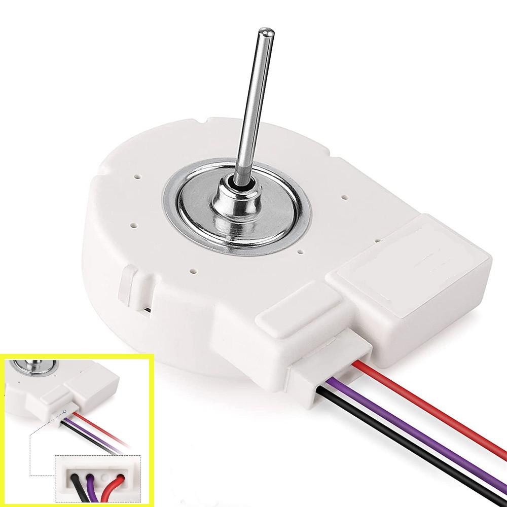 1PCS DC 12V 4W Freezing Fan Motor For Midea Refrigerator BCD-330WTV 50240401000P