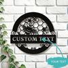 Delicate Metal Wall Art Bee Floral Garden Sign Farmhouse Home Gift