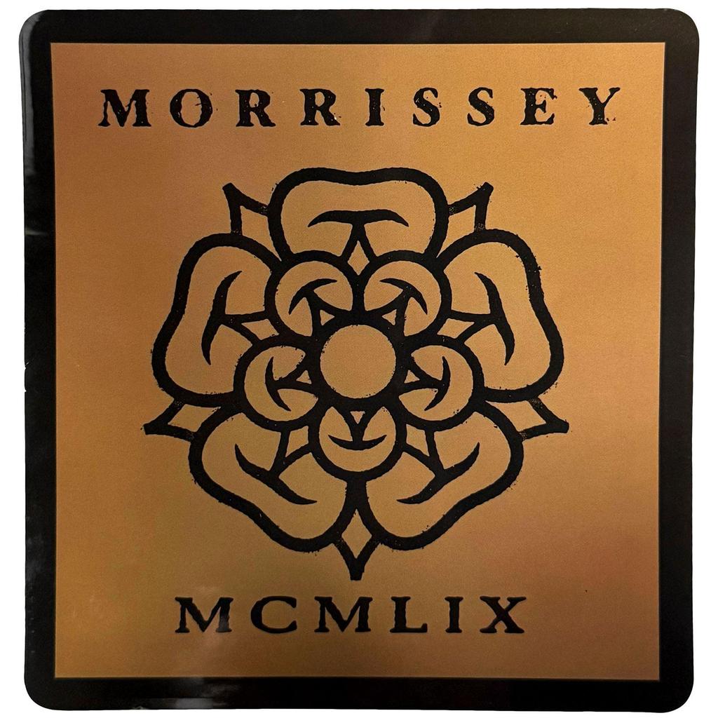 Morrissey Logo Rose Sticker