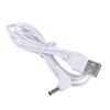 5V USB To 3.5x1.35mm Right Corner Power Cord For Sound Devices LED Radiances Admirers With 1M Plastic Cable
