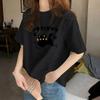 2026 American Cotton Trendy Round Neck Plus Size Short Sleeve T-shirt