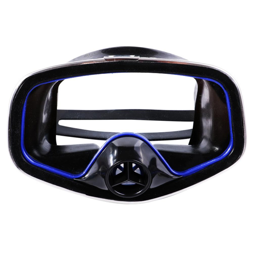 Tempered Glass Surface Diving Mask Goggles Adult Underwater Swimming Waterproof Snorkeling Mirror Goggles