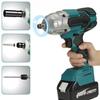 488Vf 1500N.m 1/2 Socket High Torque Brushless Wrench Cordless Electric Impact Wrench Power Tools For 18V Battery