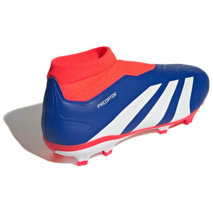 Adidas Predator League Schnürlose FG Advancement Pack Unisex Sneaker Blau Lucid-Blau Wolkenweiß IF6333