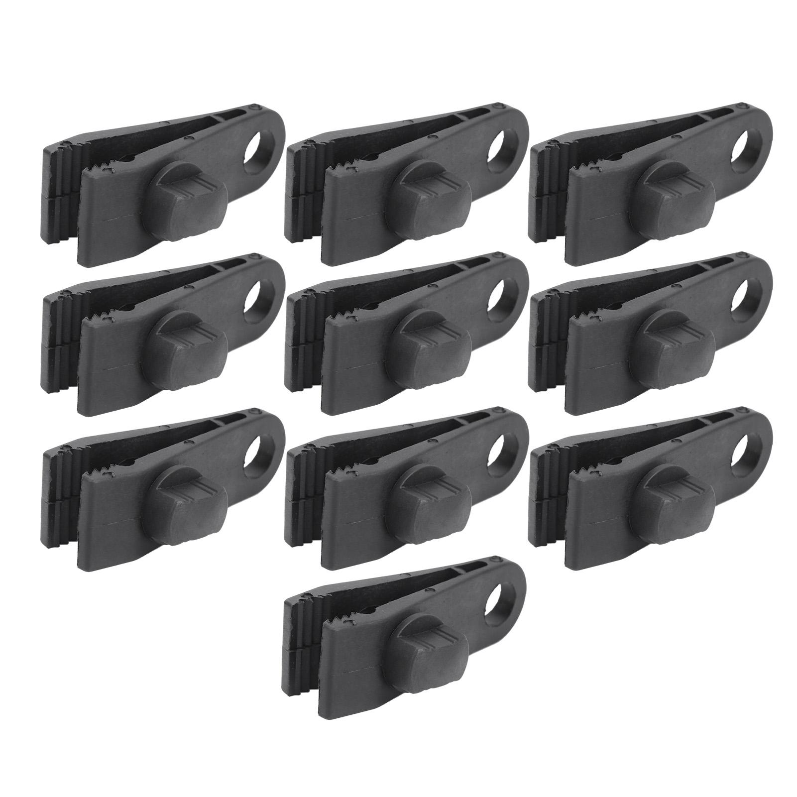 10Pcs Tent Clip Tarp Awning Instant Clamp Outdoor Camping Windproof Fixing Buckle Accessories