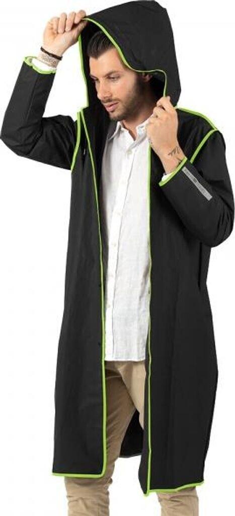 

Куртка Perletti rain poncho waterproof black lime green L