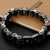 Retro Stainless Steel Motorcycle Chain Men Bracelet 13MM Wide Rock And Roll Men's Bracelets On Hand Male Jewelry Mannen Armband
