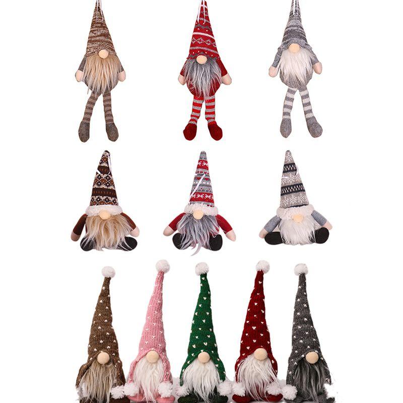 Gnome Plush Christmas Santa Doll Xmas Gonk Dwarf Elf Decoration Ornaments Gifts