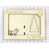 Bull Terrier, Bully – Photo frame, engraved wooden frame | Art-Dog