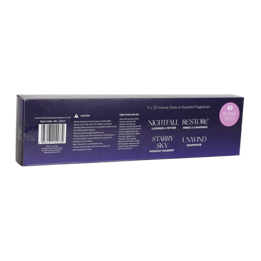 Something Different Sleep Collection Incense Sticks Set (Pack of 80)