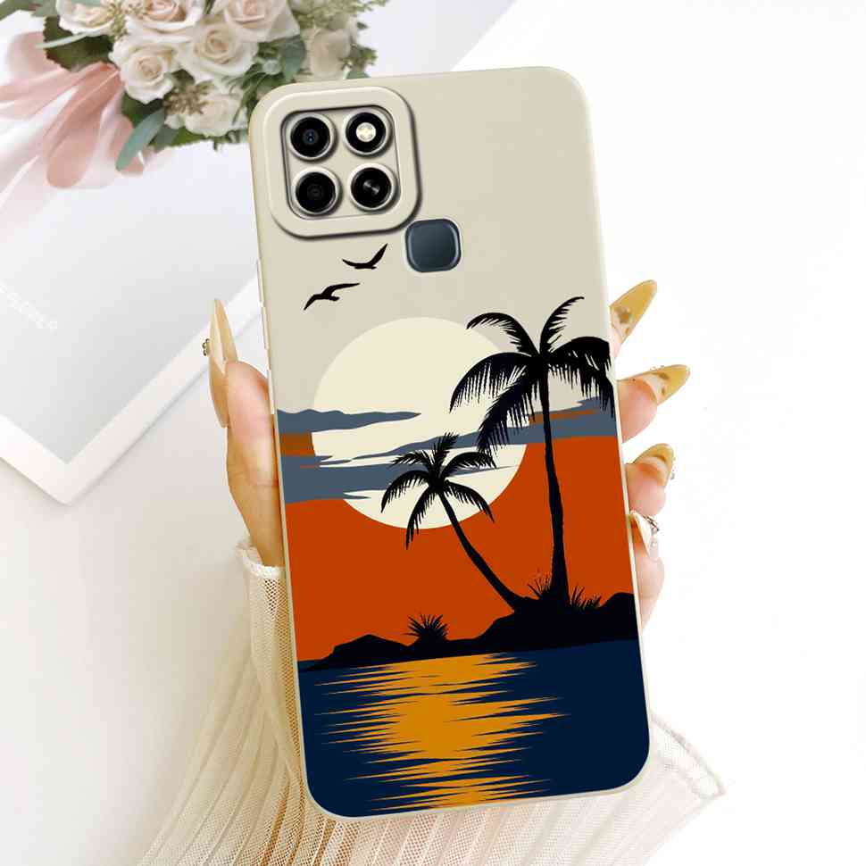 For Infinix Smart 6 2021 Case X6511 Cute Cat Butterfly Cover Silicone Soft Phone Cases For Infinix Smart 6 Smart6 Back Cover