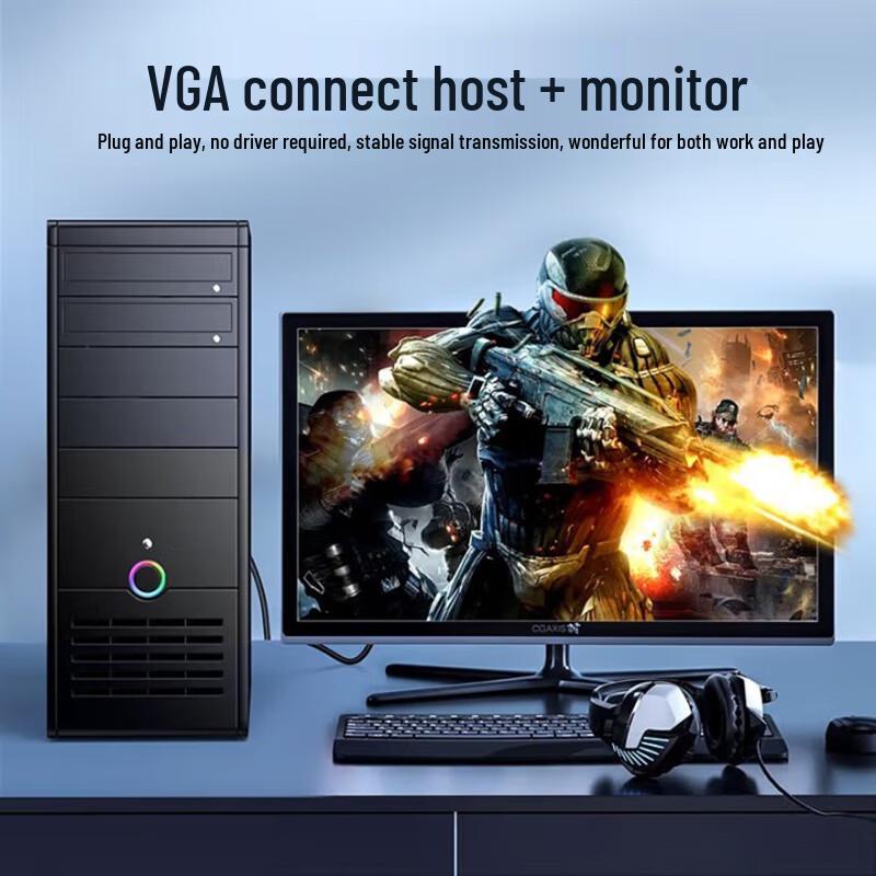 VGA Monitor Connection Cable