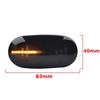 2Pcs Dynamic Blinker LED Side Marker Light For Mitsubishi Pajero Mirage Legnum Gelent 1998 1999 2000 2001 2002 2003 2004 2005