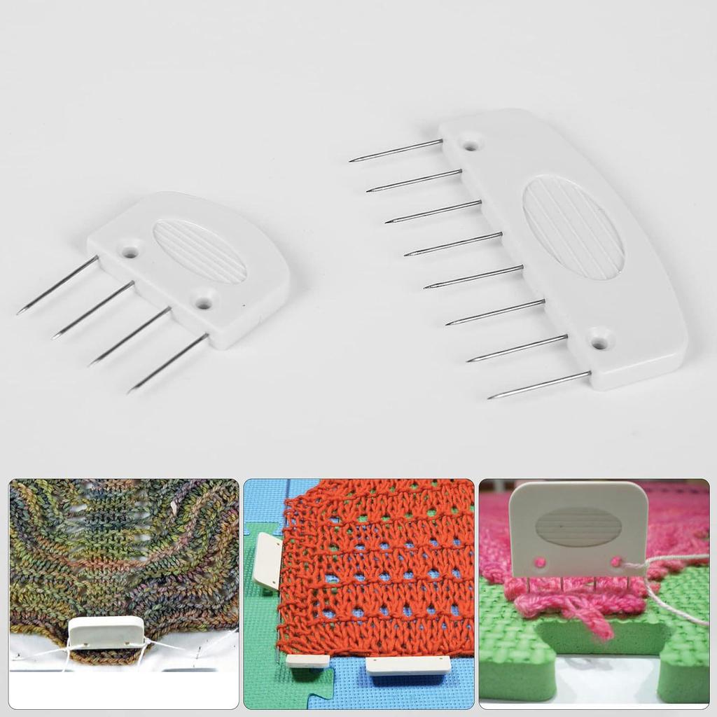 T-Shaped Stainless Steel Needle Shaping Tool for DIY Sweater Knitting