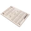 Card Game Score Board Portable Score Tracker Sheet Fun Table Board Card Game Accessories for Party