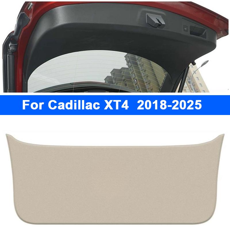 Fit Car Trunk Mat for For Cadillac XT4 XT5 XT6 2016-2025 Tailgate Boot Liner Pu Leather Waterproof Anti-Kick Accessories