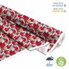 Outdoor Dekostoffe Oxford - Motiv Roter Hibiskus
