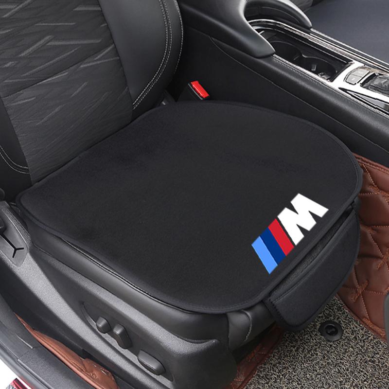 1 STKS Autostoelkussen Antislip Hoes Ijszijde Fluweel Pluche Voor BMW M Power Performance M3 M5 X1 X3 X5 X6 E46 E39 E36 E60 E90
