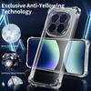 TPU Transparent Case For Xiaomi Poco F8 M8 X7 Pro Protective Cover Four Corners Shockproof Bumper Coque Fundas