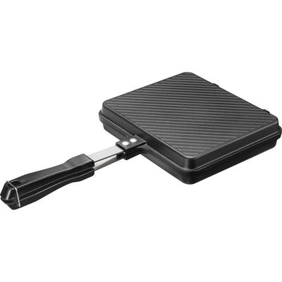 Wahei Freiz "Greedy Size" Wide Hot Sandwich Pan - Toasts Even Tighter For Direct Flame Use Only. Hot Dining MB-1772