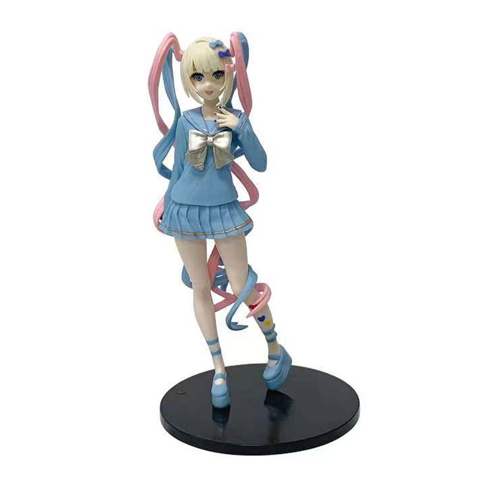 Anime Girl Figure - NEEDY STREAMER OVERLOAD OMGkawaiiAngel Chan Up PARADE Ame-chan/Super Ten-Chan Action Figure Model Doll T