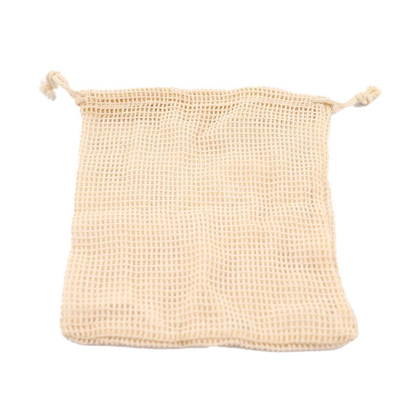 

Моющийся многоразовый очищающий хлопковый диск для снятия макияжа, сетчатый мешок для хранения